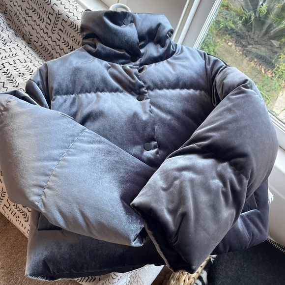 NWT All Saints Lacey Reversible Puffer - Picture 6 of 14